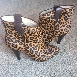 Leopard booties from Ella moss